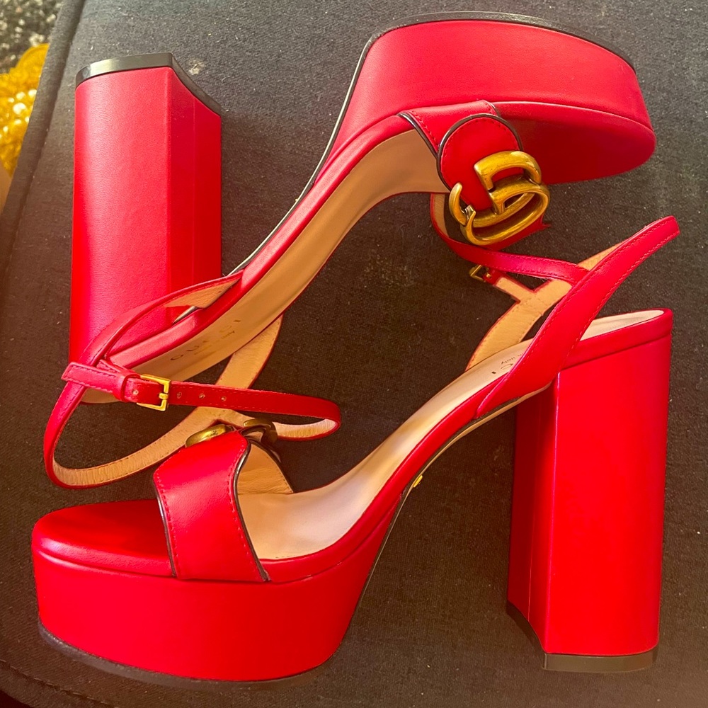 Red Gucci Heels